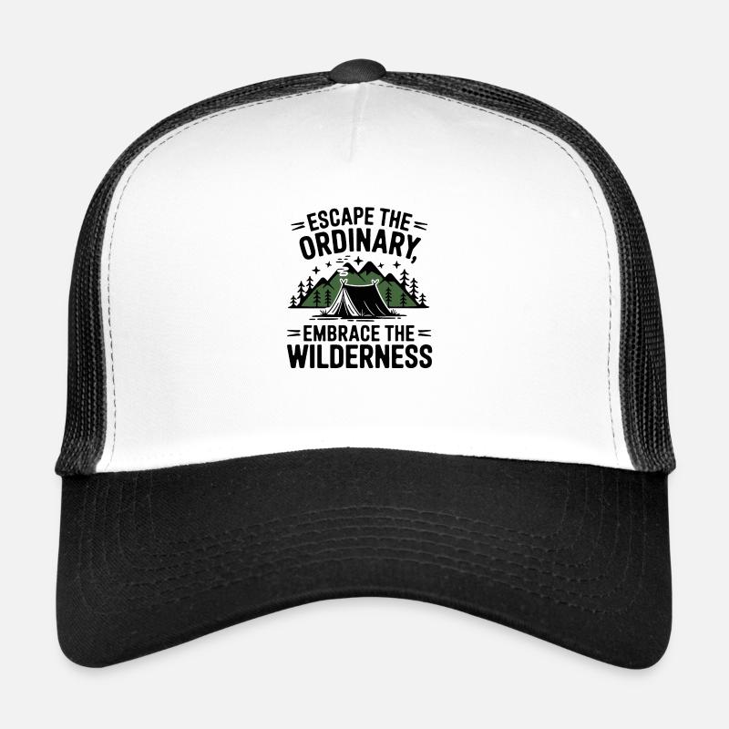 Embrace the wilderness Trucker Cap