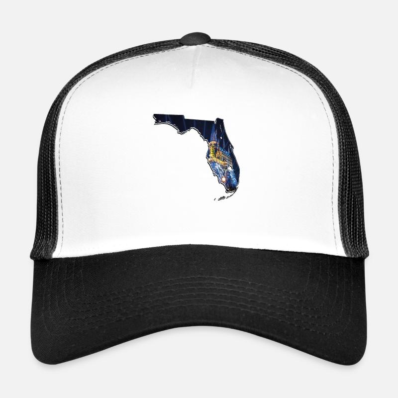 Universal Studios in Florida State Map Trucker Cap