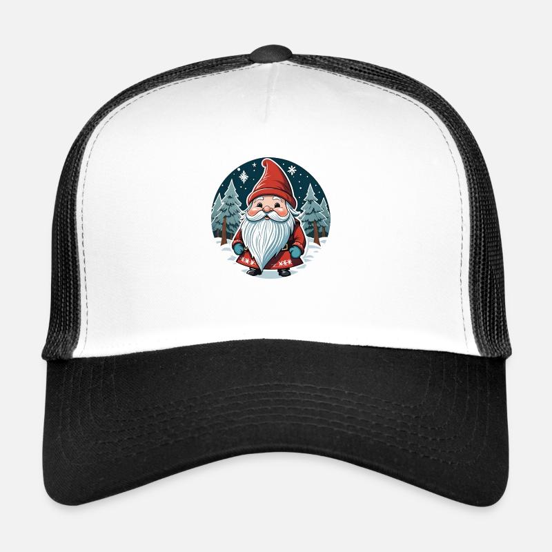 Christmas gnome Trucker Cap
