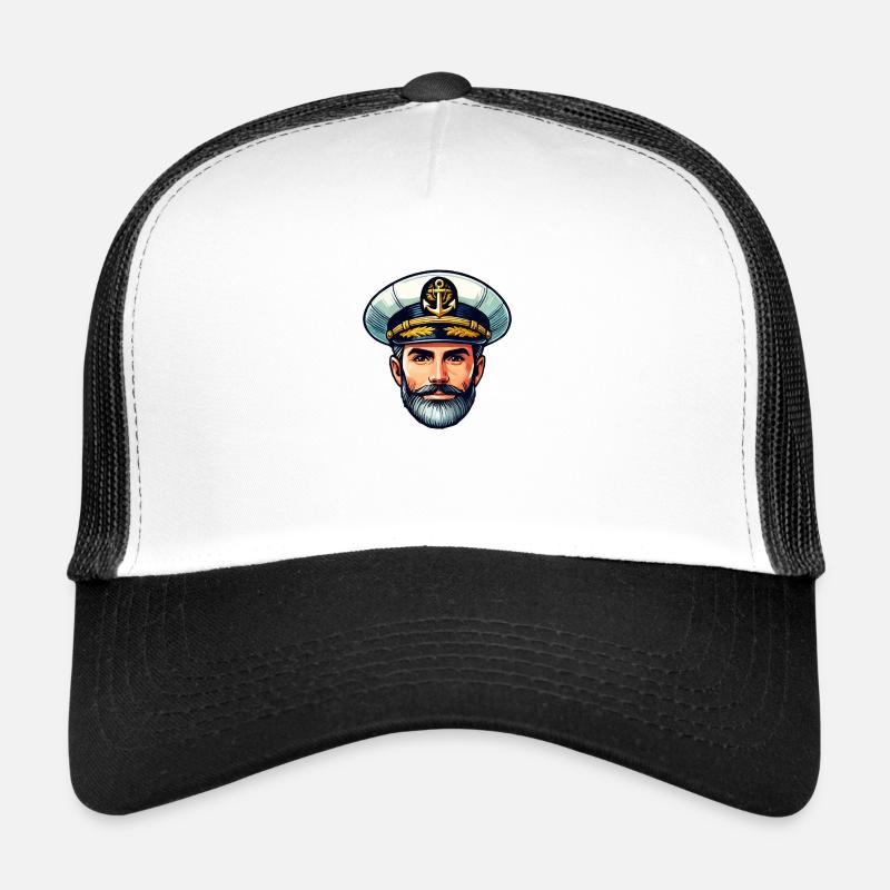 Capitaine marin Casquette trucker 