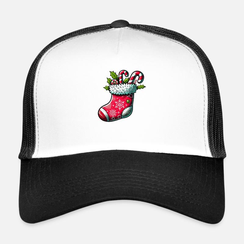 Chaussette de Noël Casquette trucker 