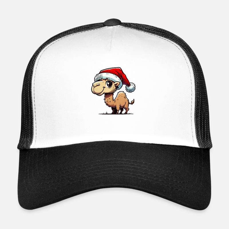 Noël à dos de chameau Casquette trucker 