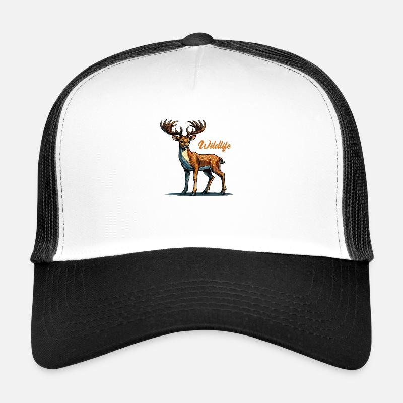 Deer Wildlife Trucker Cap