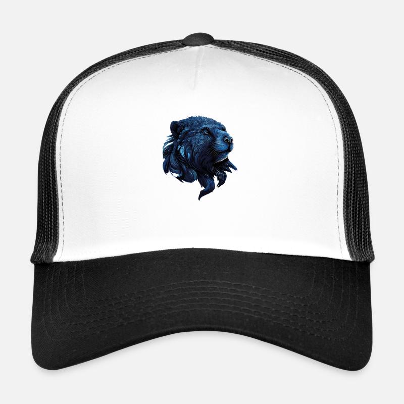 Frost Guardian of Shadows theme - Trucker Cap - white/black