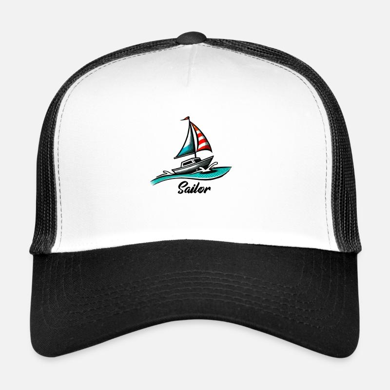 Navigation en bateau Casquette trucker 