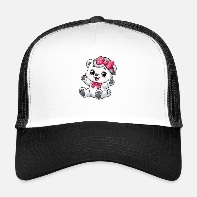 Kleinkind Eisbär Mädchen Trucker Cap