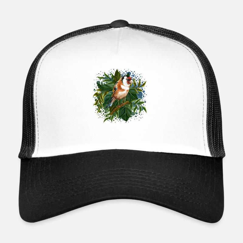 Colorful bird Trucker Cap