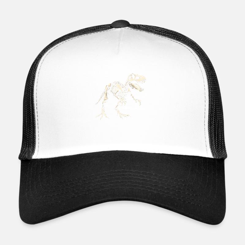 T-Rex Skelett Dinosaurier Dino Trucker Cap