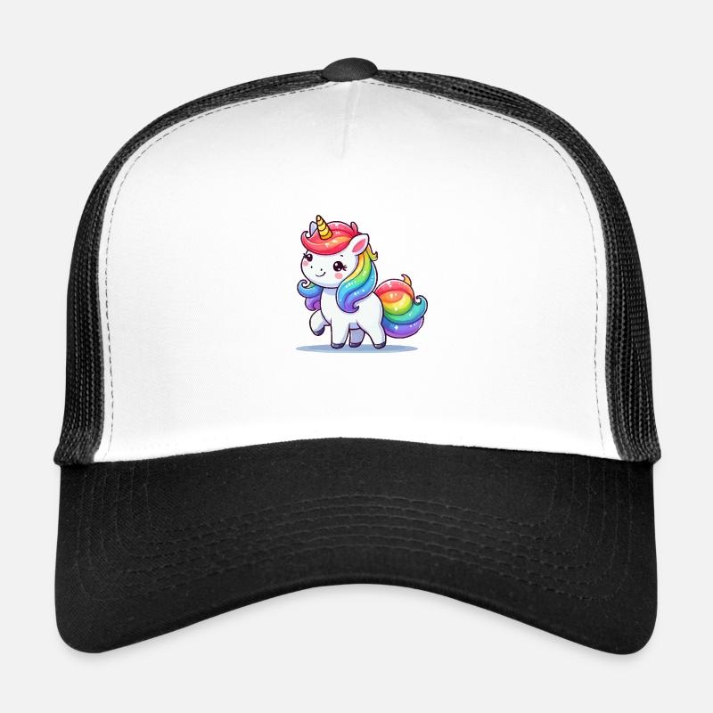 Unicorn Comic Trucker Cap