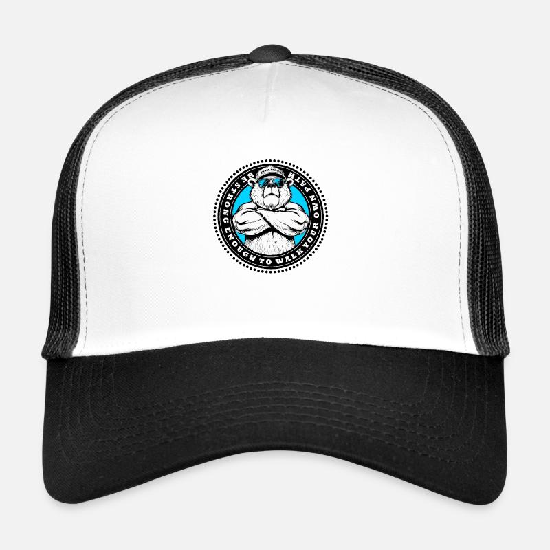 Be Strong Bear – EnrolDesign Trucker Cap