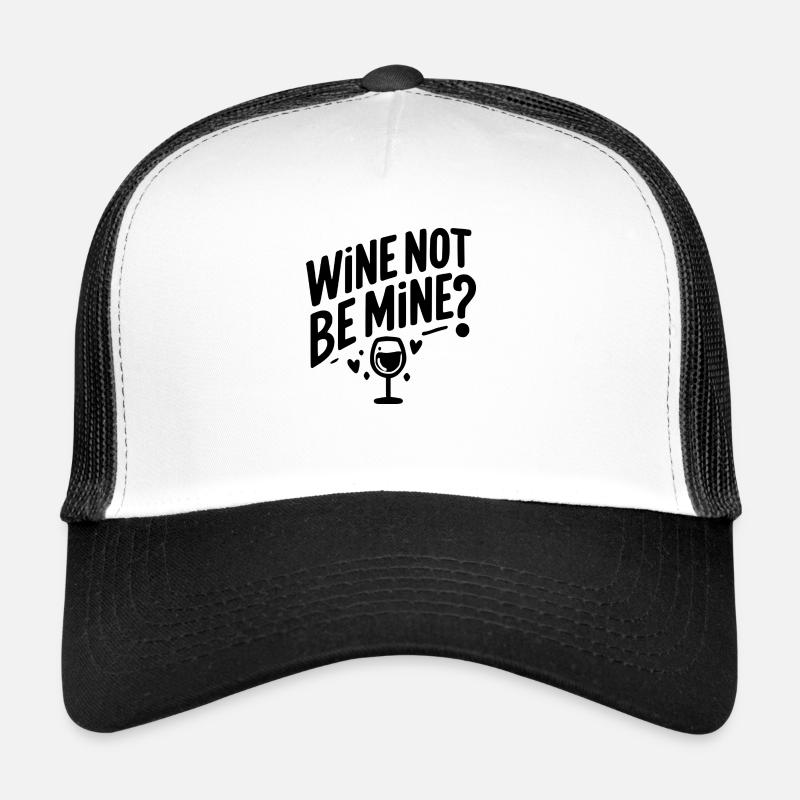 Le vin n’est pas à moi Casquette trucker 