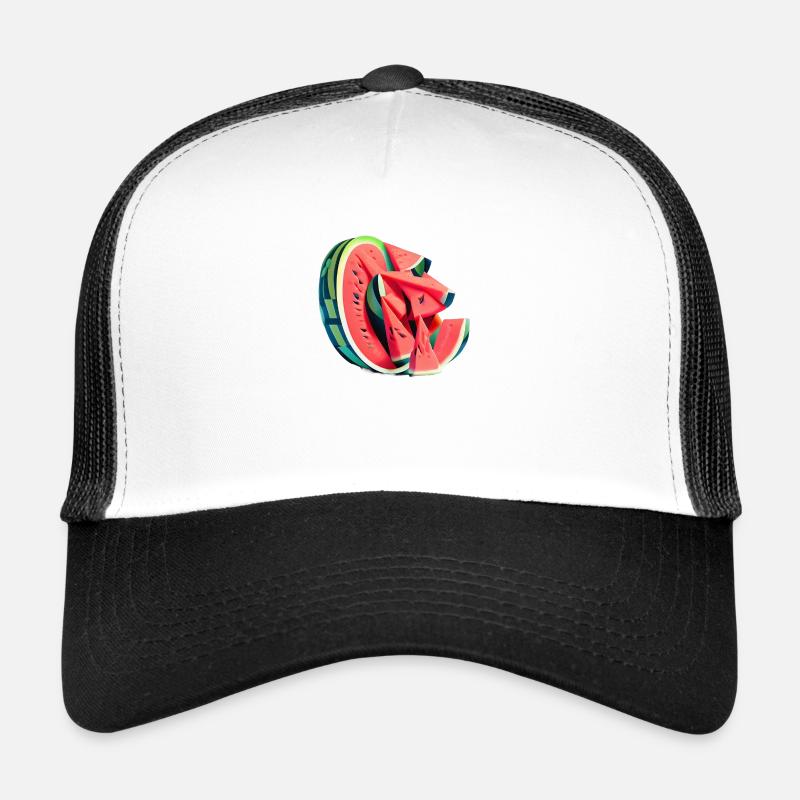 Watermelon in pieces Trucker Cap