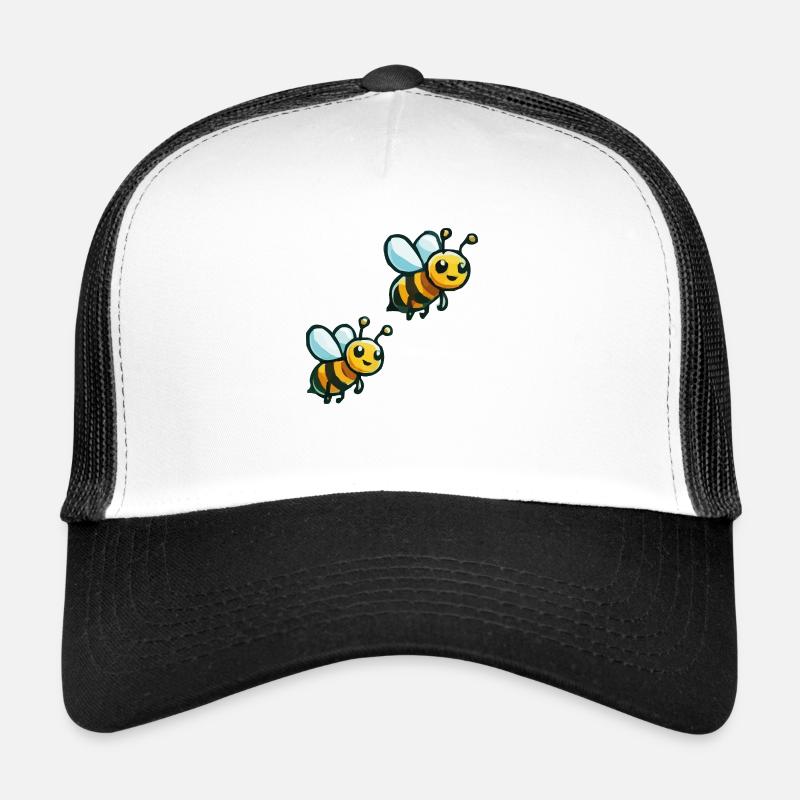 Bee Cartoon 2 Trucker Cap