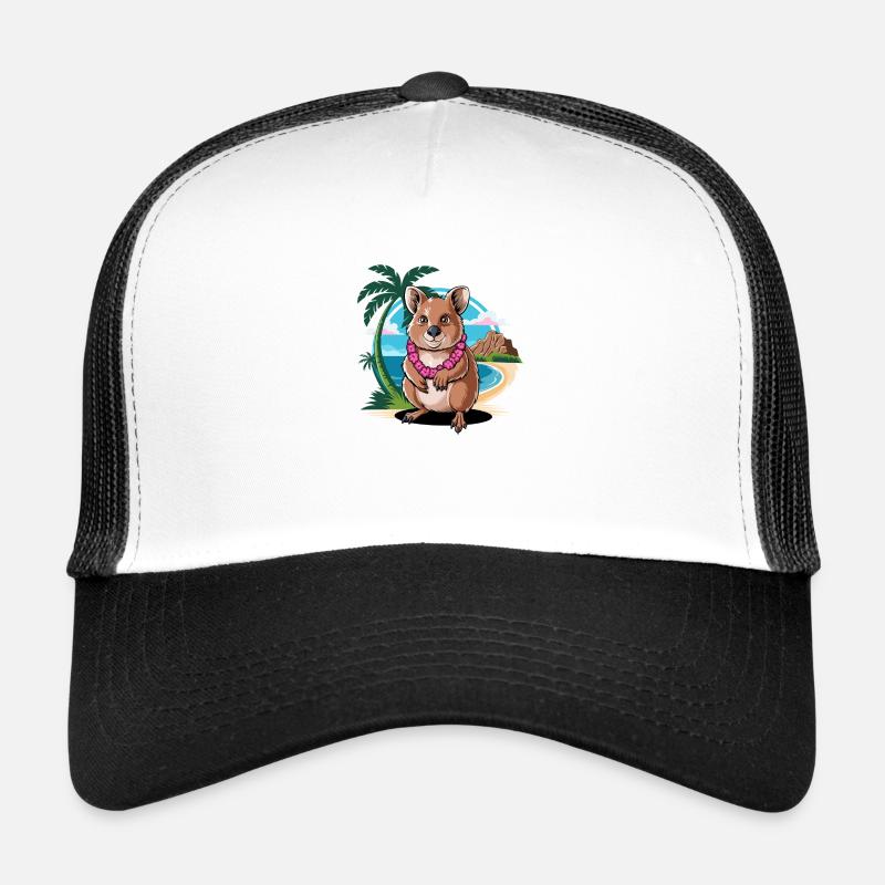 Tropical Quokka Trucker Cap