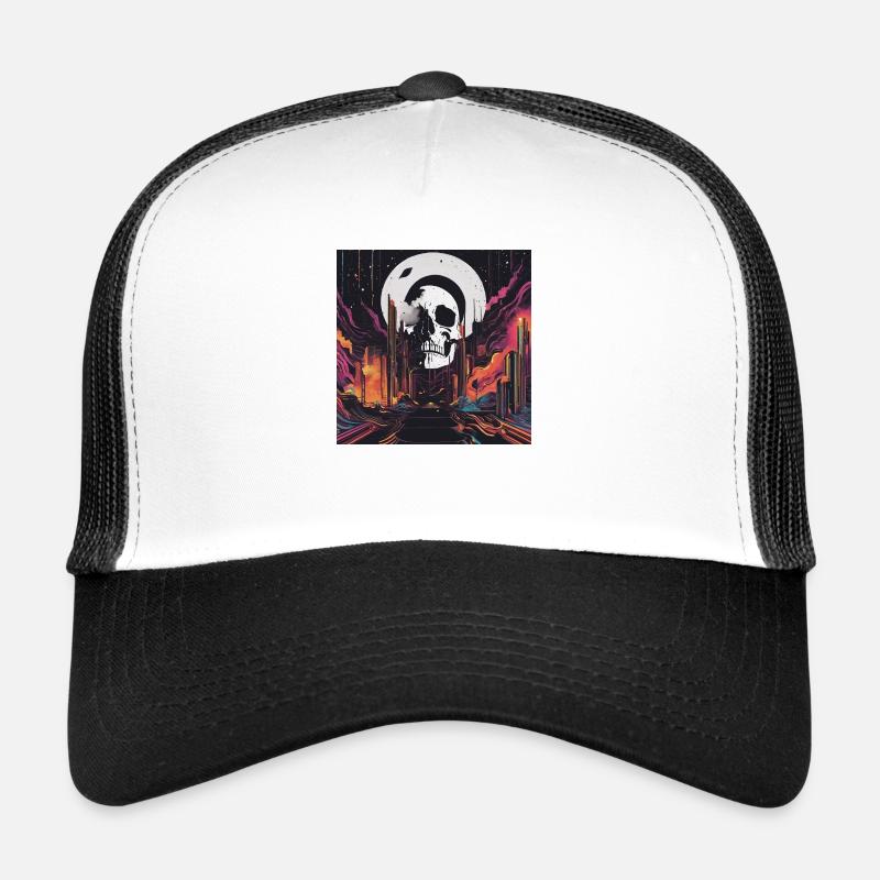 Totenkopf bunt Trucker Cap