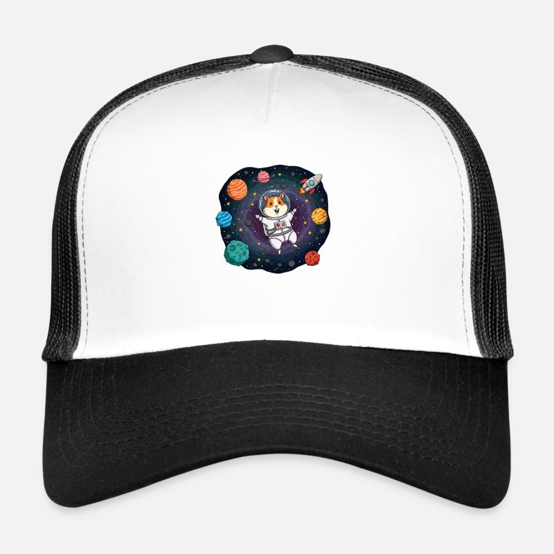Weltraum Hamster Astronaut Trucker Cap