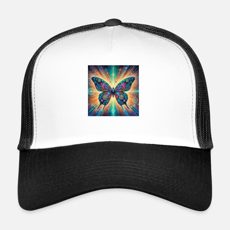 Papillon animal de puissance Casquette trucker 