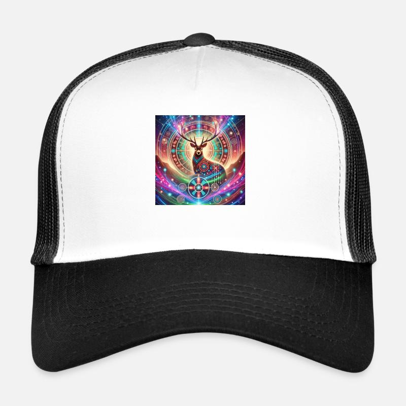 Krafttier Hirsch Trucker Cap