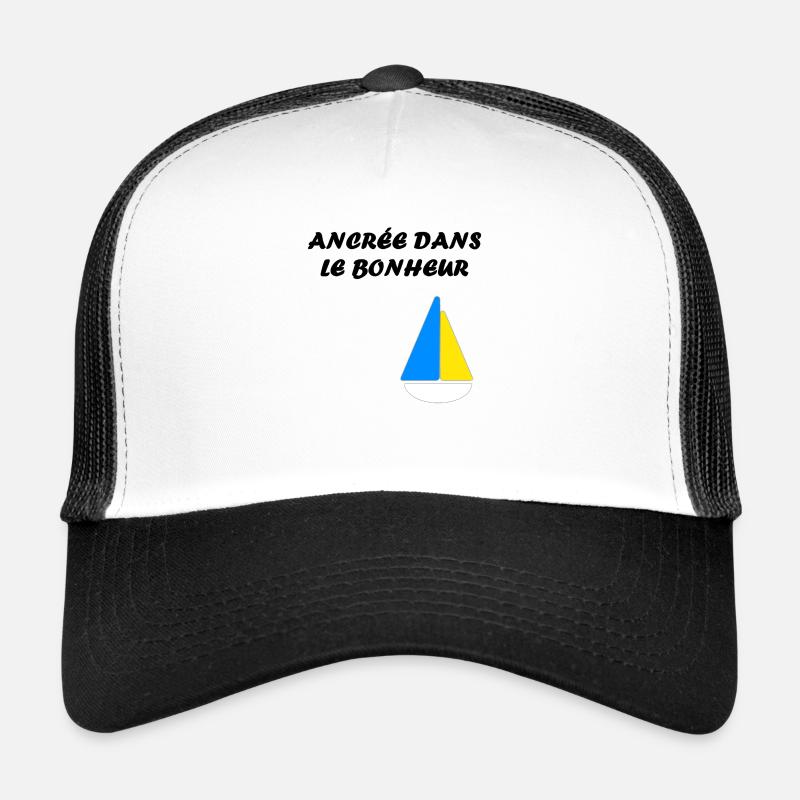 Ancrée dans le bonheur Casquette trucker 
