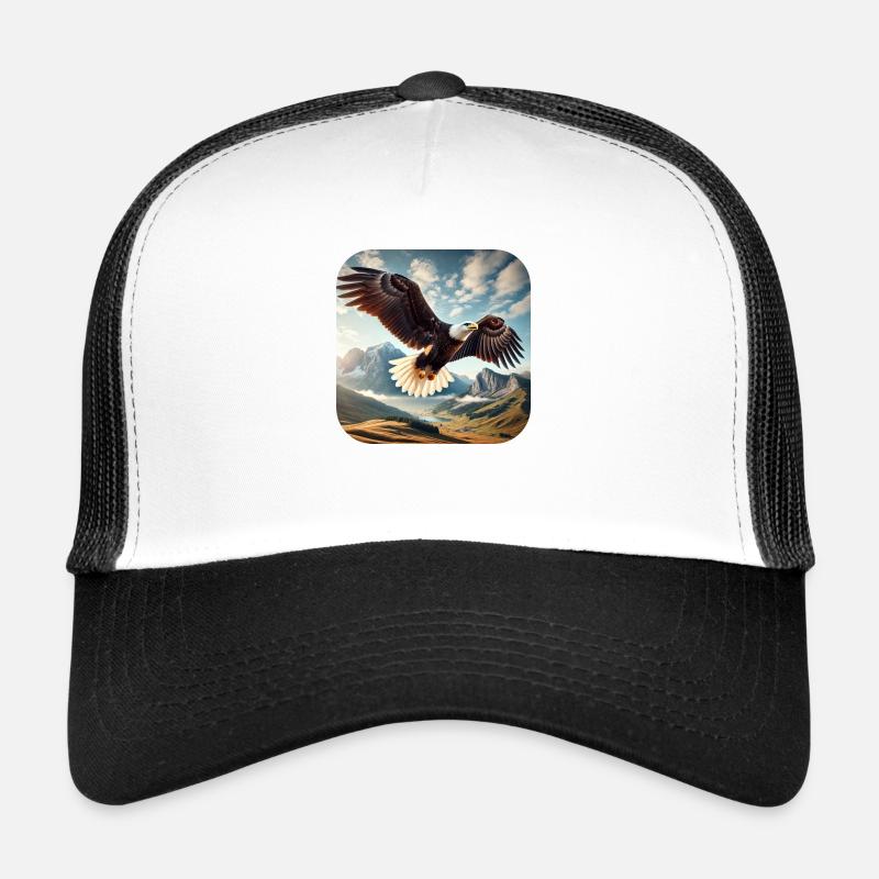 Pygargue à tête blanche Casquette trucker 