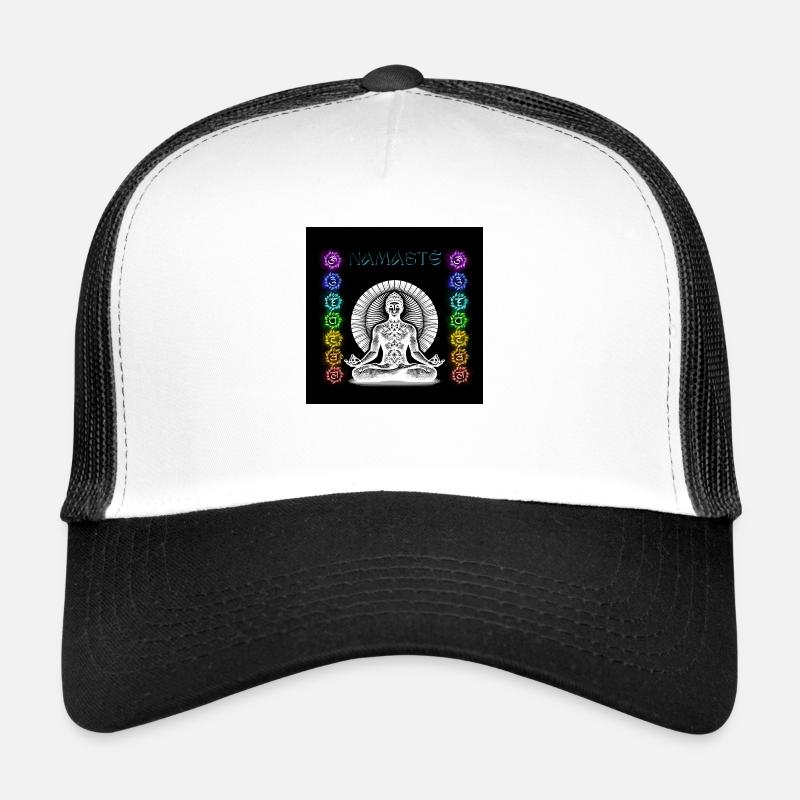 Namastè White Trucker Cap