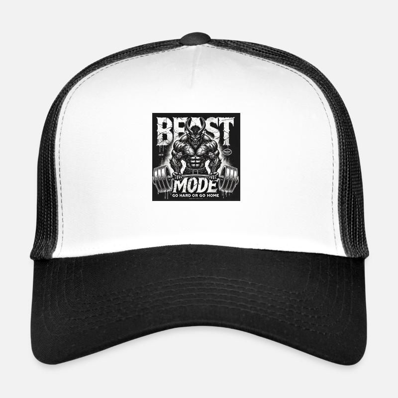 Modus Logo - Trucker Cap - Weiß/Schwarz