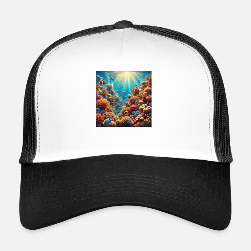 Korallenriff Trucker Cap