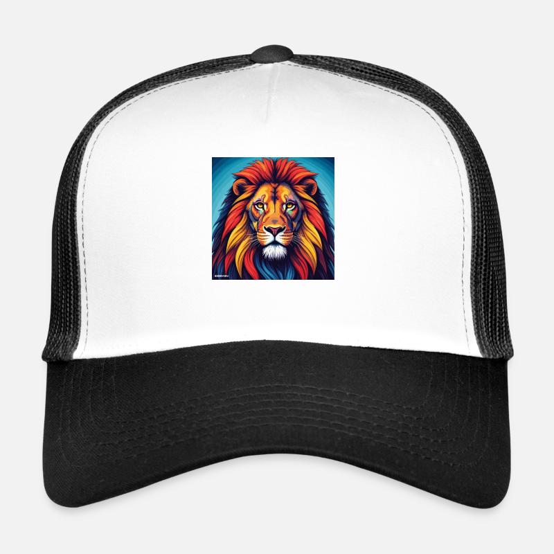 Lion Gemini Trucker Cap