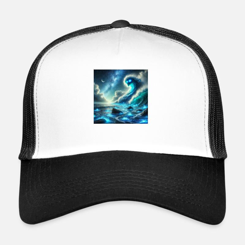 Islas Canarias Vagues IA Casquette trucker 