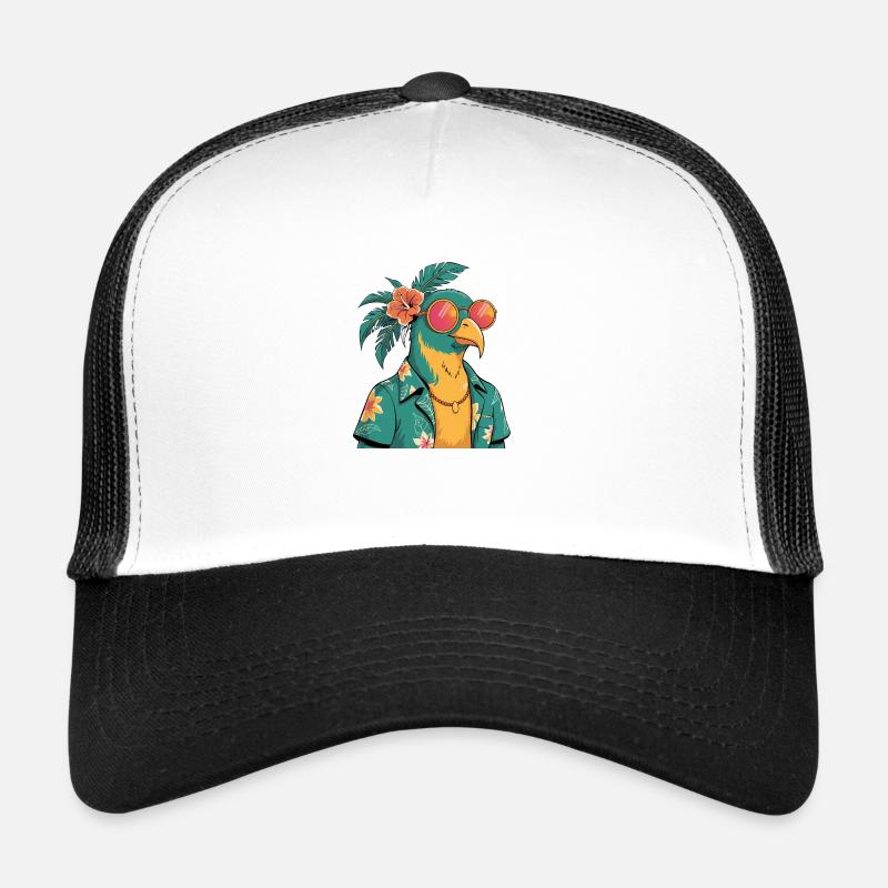 Colibri Oiseau Drôle D’été Casquette trucker 