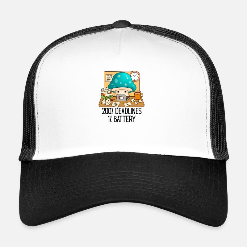 komisch arbeit büro terminstress Trucker Cap