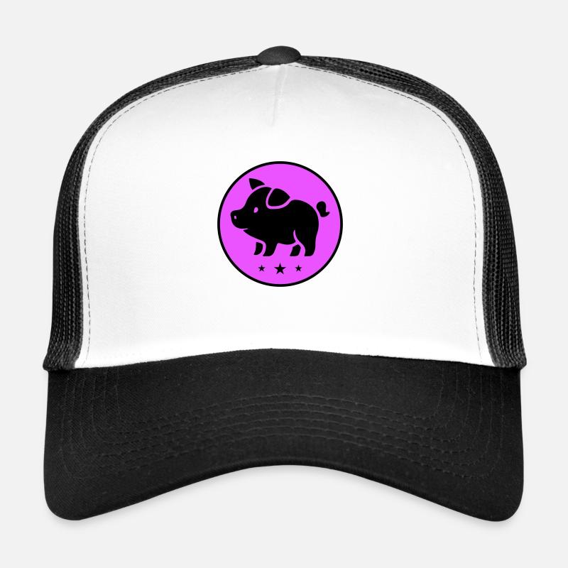 Schwein Ferkel Sau Trucker Cap
