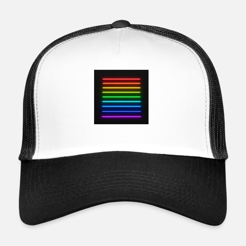 Spectrum Lines Trucker Cap