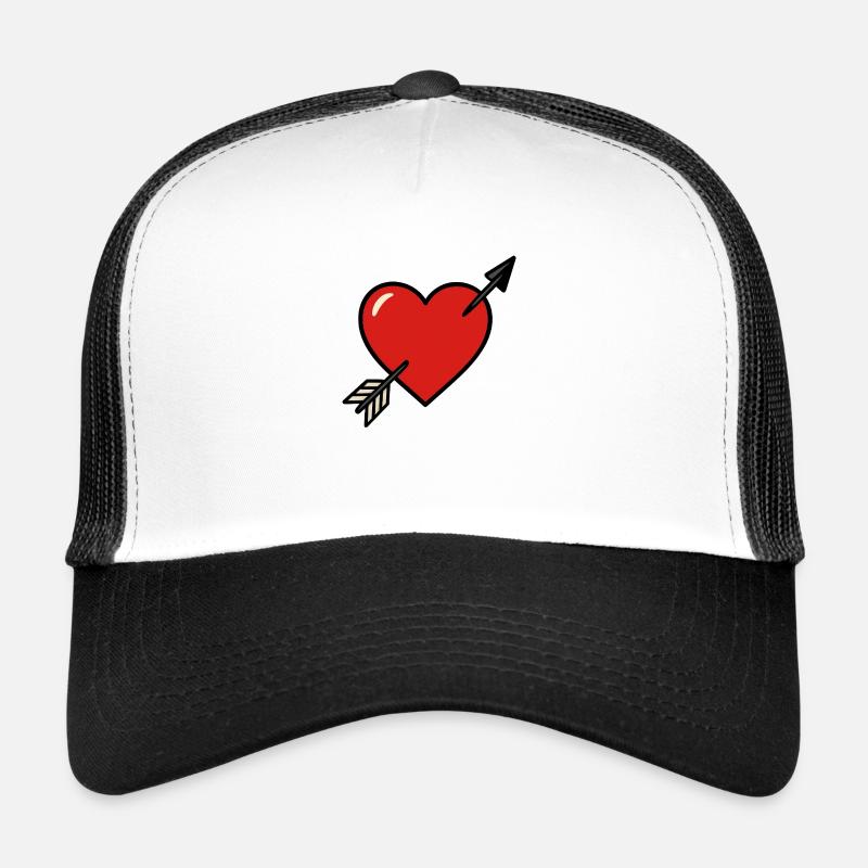 Hits in the heart Trucker Cap