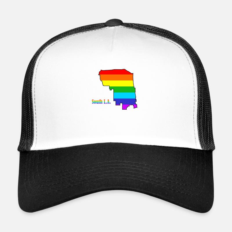 Arc-en-ciel du sud de L.A. Casquette trucker 