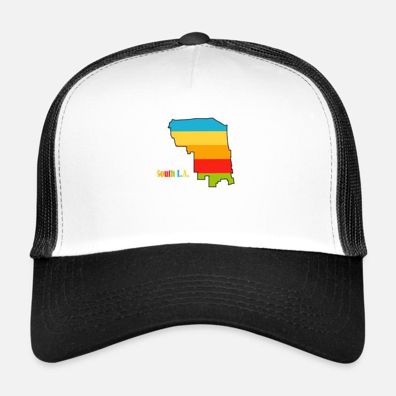 South L.A. - Trucker Cap - white/black