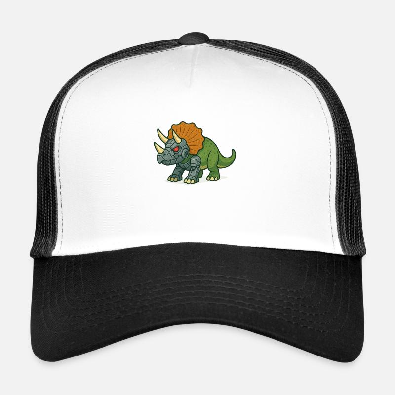 Triceratops Roboter Verwandlung Trucker Cap