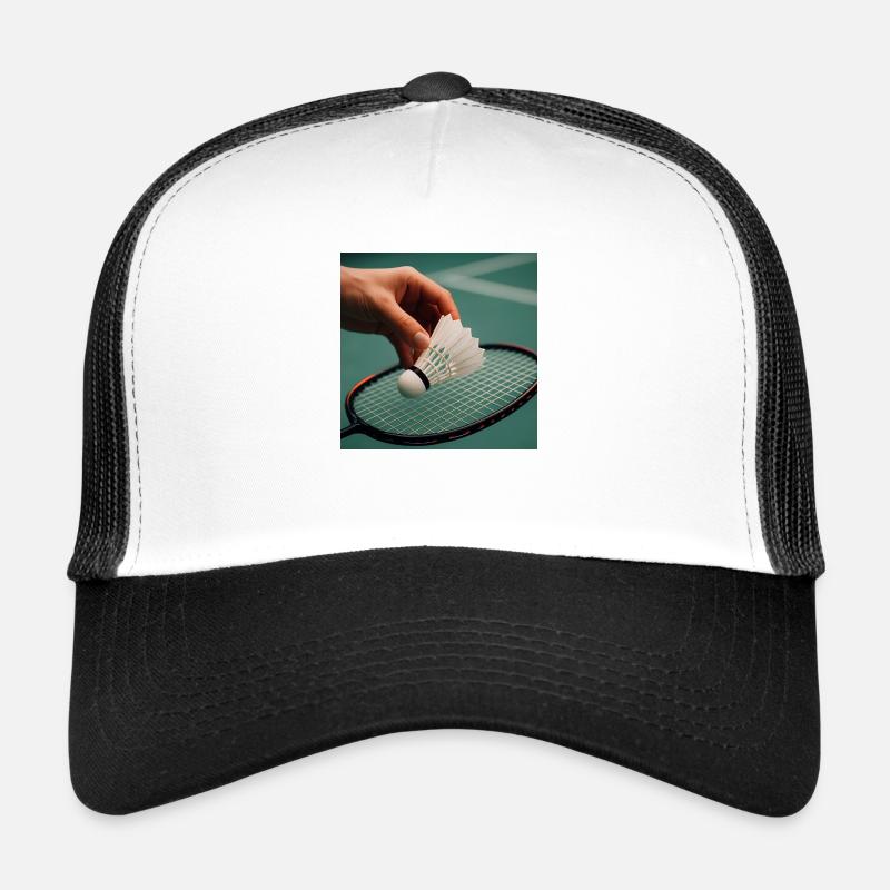 Sport - Badminton - Trucker Cap - white/black