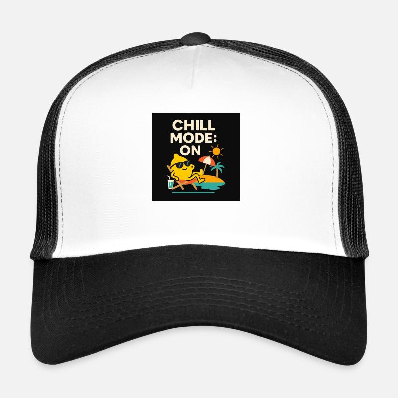 Chill Mode: ON – Zitrone im Urlaub Trucker Cap