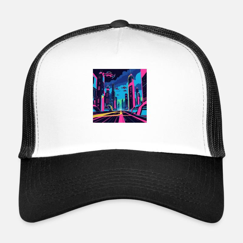 Universum - Trucker Cap - Weiß/Schwarz