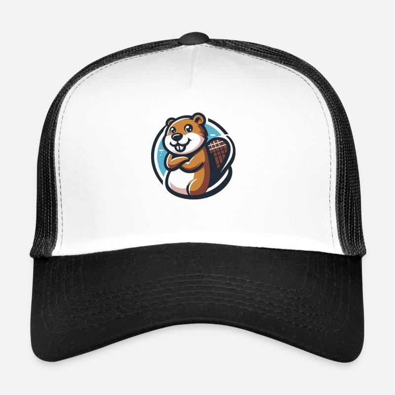 Biber baut dort Trucker Cap