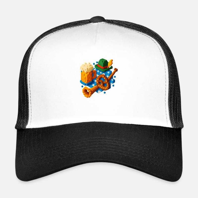 Voxel Prezel Casquette trucker 