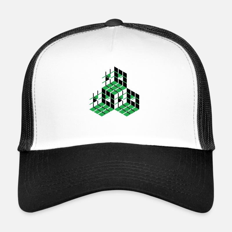 Cube - Trucker Cap - white/black