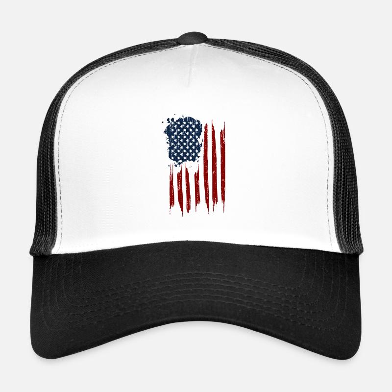 US Flag - USA flag Trucker Cap