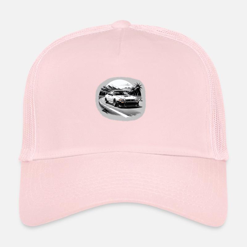 JDM Sportcar Tuning Driftcar Car Gift PS Trucker Cap