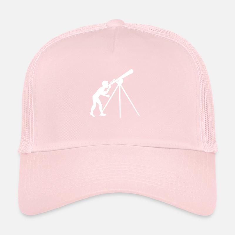 Astronomie Teleskop Astronom Sternenkunde Trucker Cap