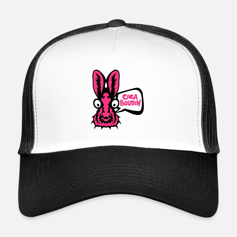 lapin caca boudin bulle rigolo Casquette trucker 
