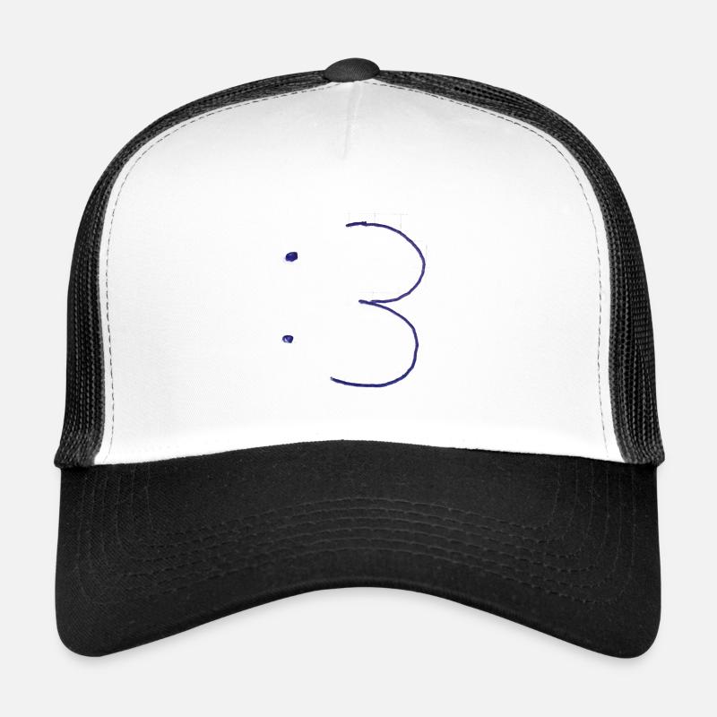 :3 shitty Design 16 Trucker Cap