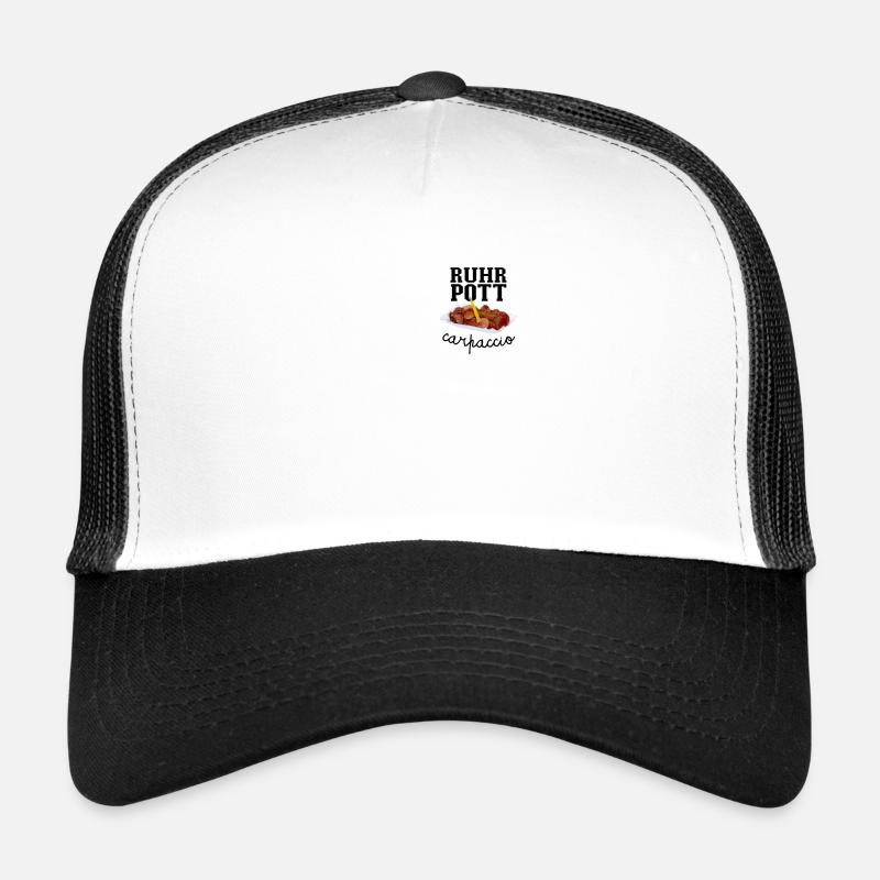 Ruhrpott Carpaccio Currywurst Pommesbude Lustig Trucker Cap