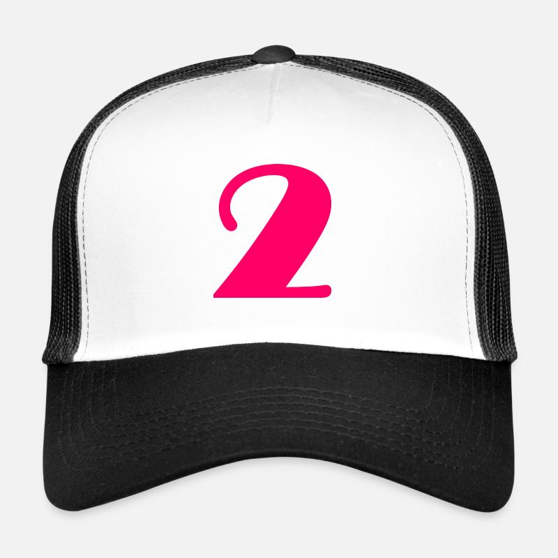 2. 2 ANS. 2e ANNIVERSAIRE. ANNIVERSAIRE 2 ANS Casquette trucker 